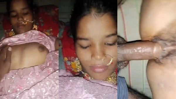 Suhaagrat night thrills couple in tamil aunty sex video